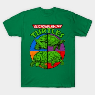 Adult Normal Healthy Turtles T-Shirt